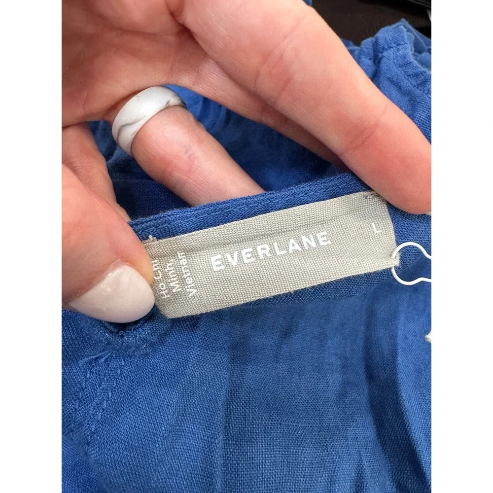 Everlane linen shoestring